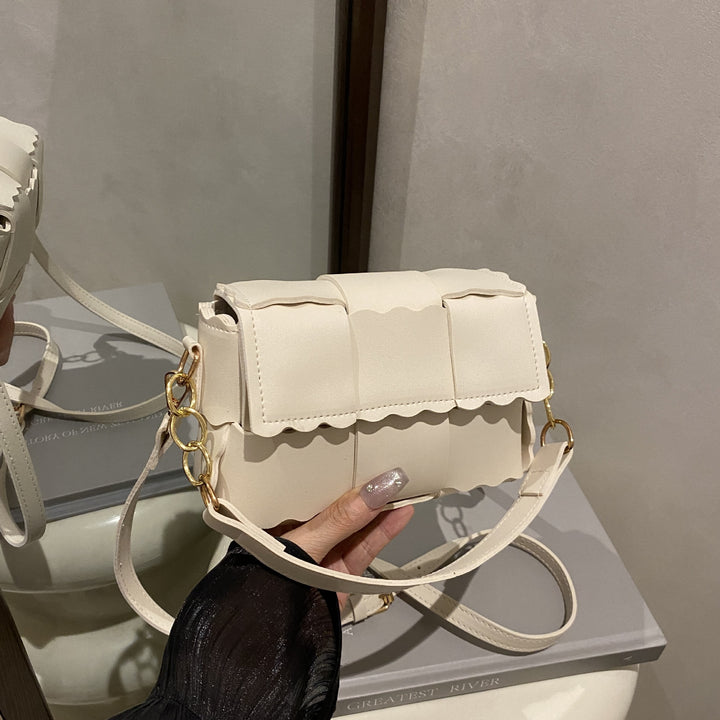 Damen elegante Mini-Umhängetasche mit strukturiertem Design Nord Taschen