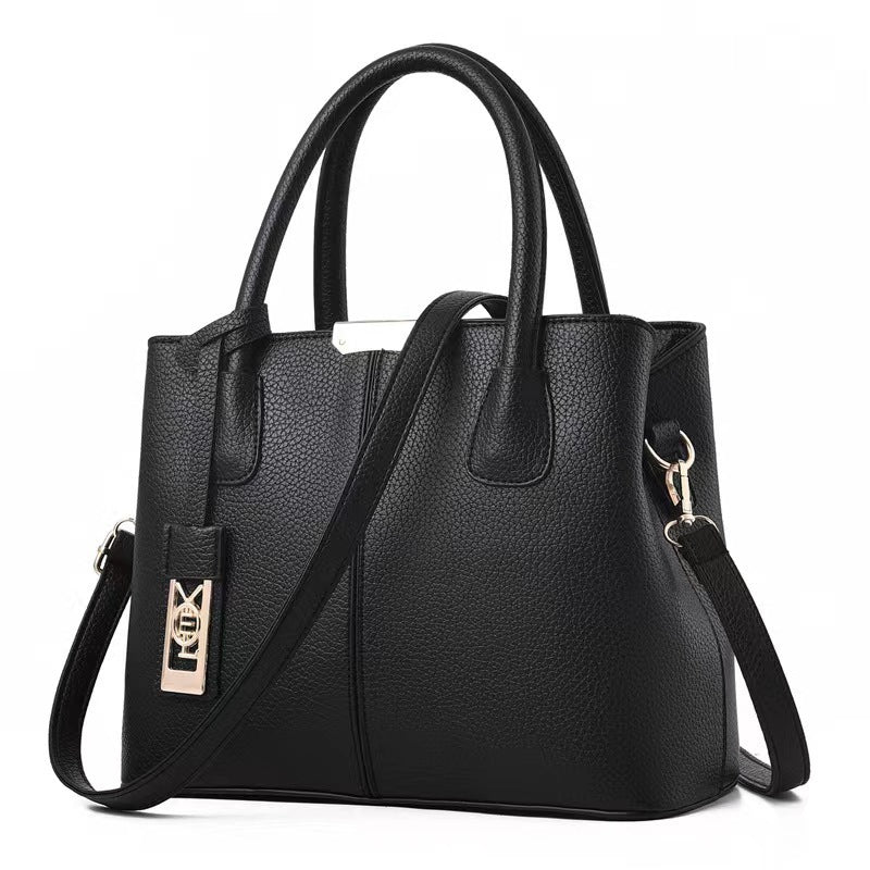Damen moderne Handtasche mit strukturiertem Design und abnehmbarem Schultergurt Nord Taschen