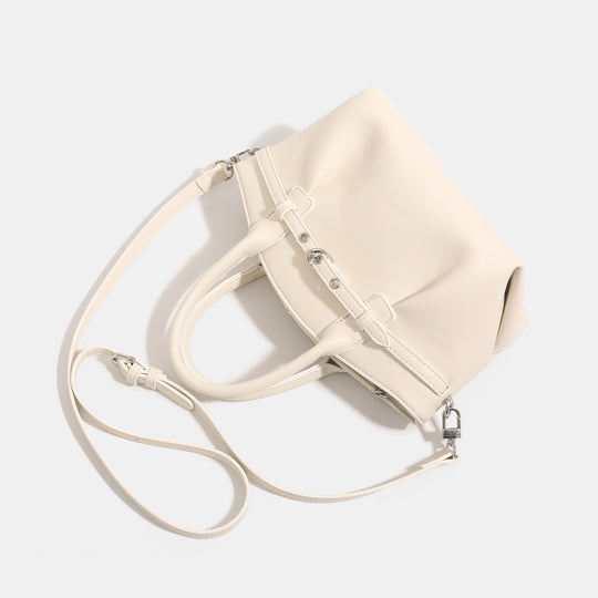 Damen Handtasche mit elegantem Kettenverschluss und verstellbarem Schulterriemen Nord Taschen