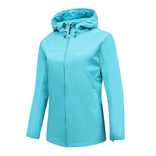 Herren Ultraleichte packbare Regenjacke mit Kapuze und verdecktem Reißverschluss Nord Taschen