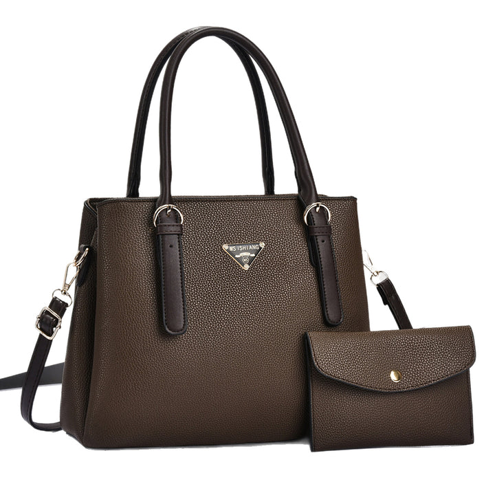 Damen klassische Handtasche mit abnehmbarer Clutch Nord Taschen