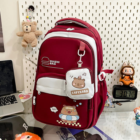 Damen Freizeit-Rucksack mit kreativen Tiermotiven und multifunktionalen Fächern Nord Taschen