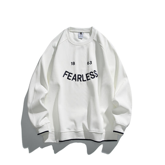 Unisex Oversize-Sweatshirt mit Raglanärmeln und markantem FEARLESS-Frontprint Nord Taschen