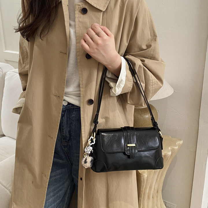 Damen elegante Handtasche mit strukturierten Akzenten Nord Taschen