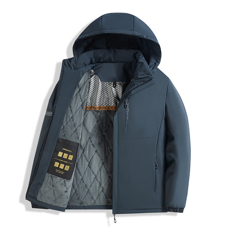Herren Funktionsjacke Nord Taschen