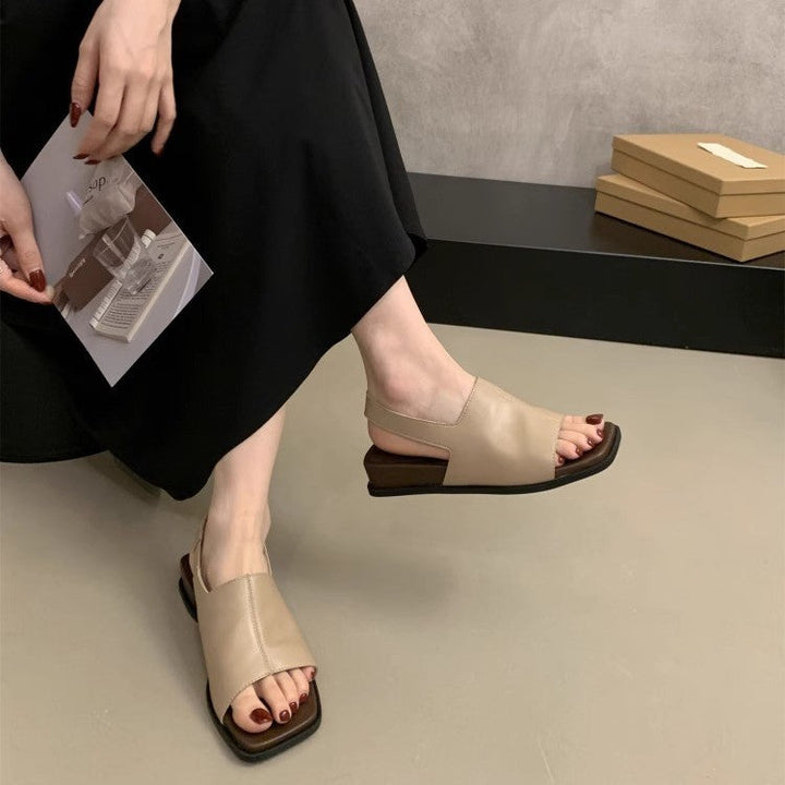 Damen elegante und bequeme Sandalen mit modischem Riemchen und ergonomischer Sohle