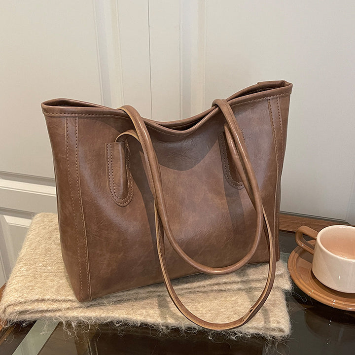 Damen elegante Tragetasche mit praktischem Innenfach Nord Taschen