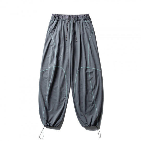 Unisex Locker geschnittene Tech-Jogginghose mit elastischem Bund, markanten Flatlock-Nähten und Kordelzug Nord Taschen