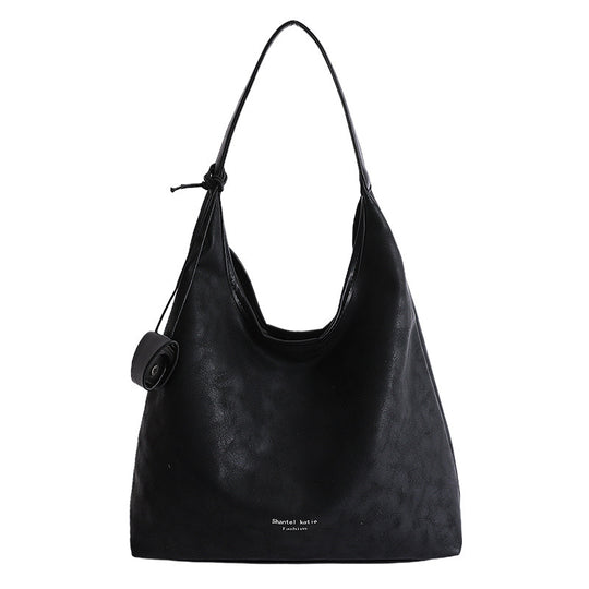 Damen Hobo-Tasche aus hochwertigem, geschmeidigem Kunstleder mit praktischem Kordelzug Nord Taschen