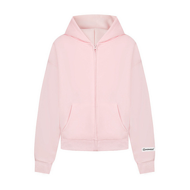 Damen Kapuzen‑Sweatjacke mit durchgehendem Reißverschluss, Kängurutasche und relaxed Fit Nord Taschen