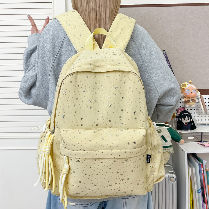 Damen Rucksack mit modischem Sternenprint und praktischen Fächern Nord Taschen