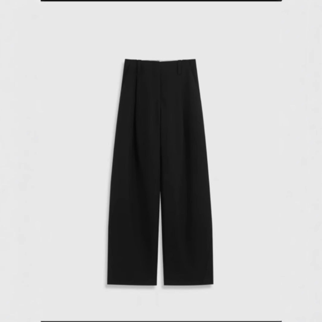 Damen Elegante und bequeme High-Waist Culotte-Hose Nord Taschen