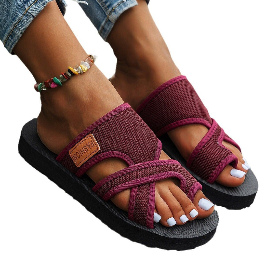 Damen modische Komfort-Sandalen mit verstellbaren Riemen Nord Taschen