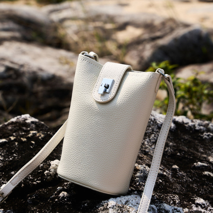Damen Bucket-Tasche mit praktischem Verschluss und verstellbarem Schulterriemen Nord Taschen