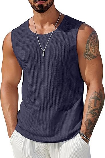 Herren Sportliches Tanktop mit atmungsaktiver Wabenstruktur Nord Taschen