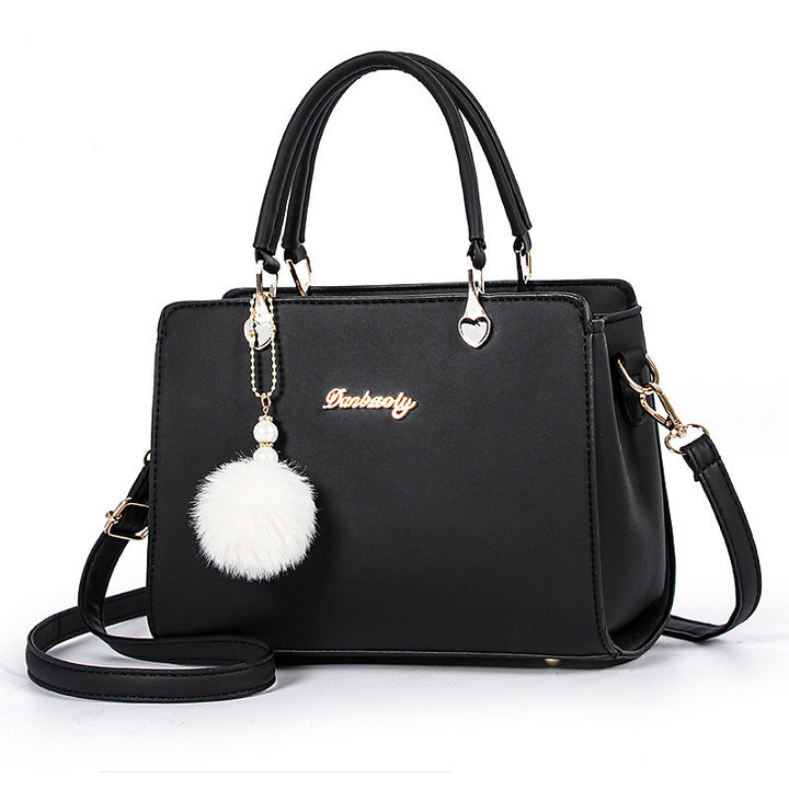 Damen hochwertige Handtasche mit abnehmbarer Quaste Nord Taschen