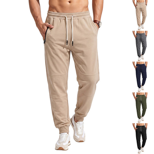 Herren Sportive Jogginghose mit Reißverschlusstaschen, Kordelzug und elastischen Bündchen Nord Taschen