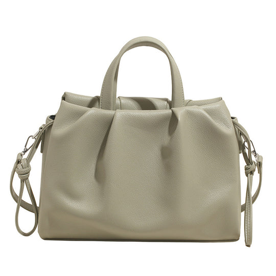 Damen Designer Handtasche mit strukturiertem Leder und abnehmbarem Schulterriemen Nord Taschen