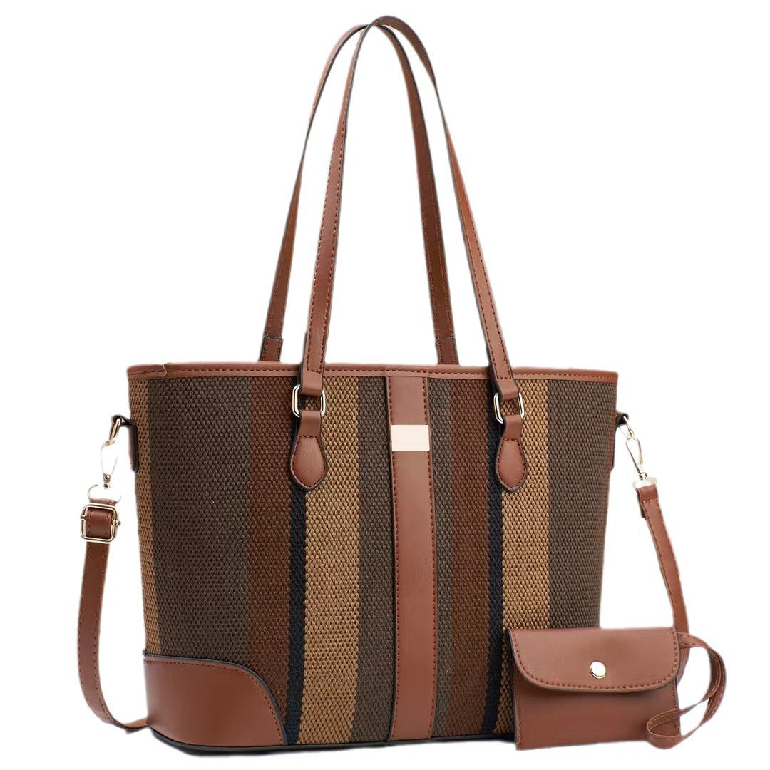 Damen Tote-Bag mit strukturiertem Außenmaterial und abnehmbarer Mini-Clutch Nord Taschen