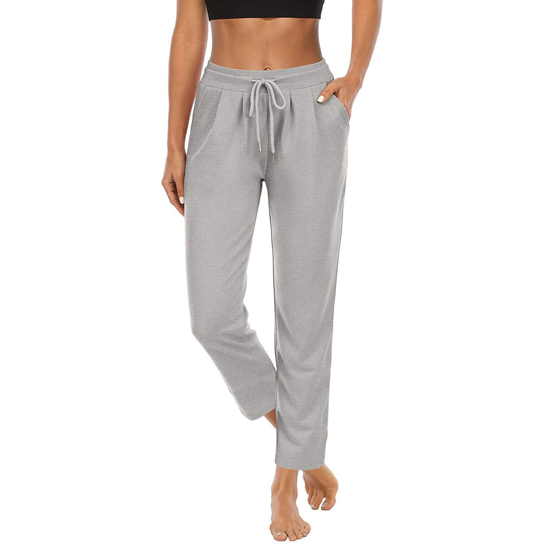 Damen bequeme Freizeithose mit elastischem Bund und seitlichen Taschen Nord Taschen