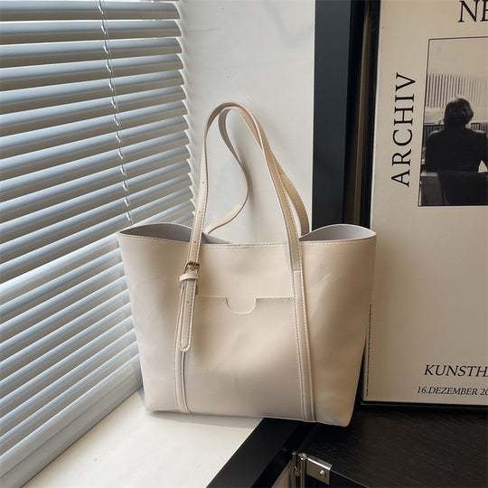 Damen Tote-Bag aus strukturiertem Kunstleder mit stilvollem Detail Nord Taschen