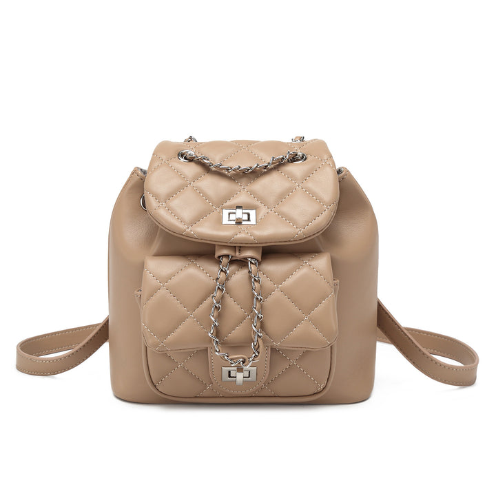 Damen Rucksack mit eleganter Steppung und praktischer Außentasche Nord Taschen