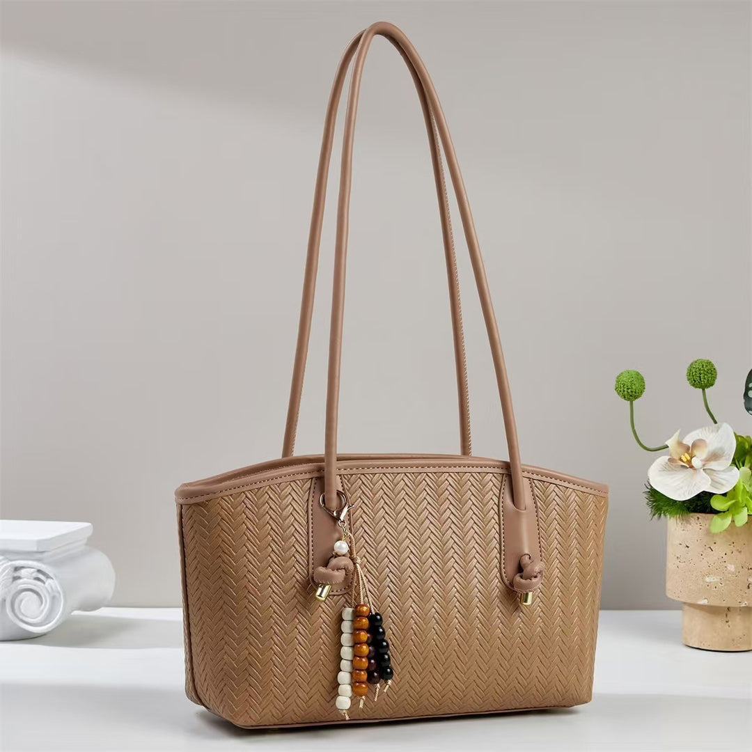 Damen modische Tragetasche mit eleganten Zierdetails Nord Taschen