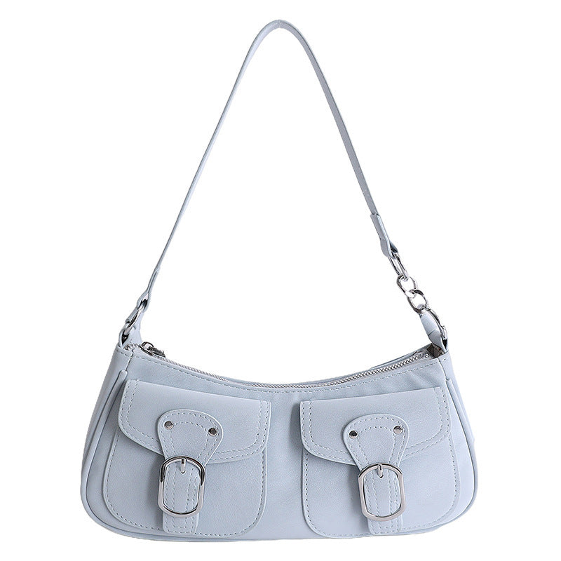Damen Hobo-Tasche mit praktischem Fächerdesign und modischen Schnallen Nord Taschen