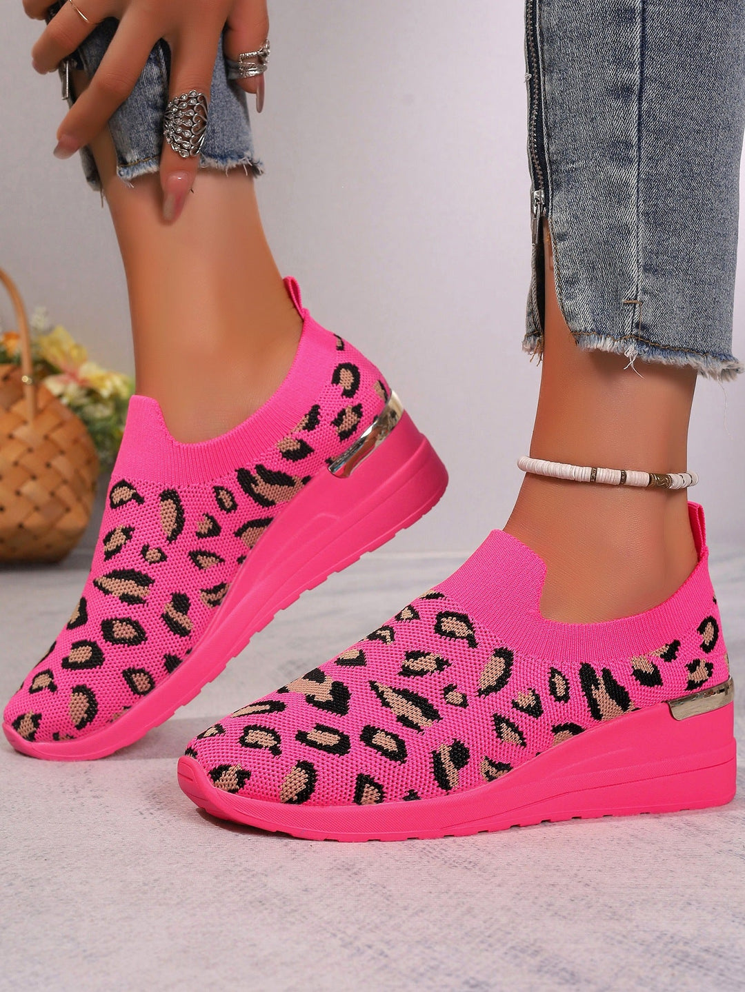 Damen atmungsaktive Slip-On Sneakers mit komfortabler Dämpfung - Vittorelli