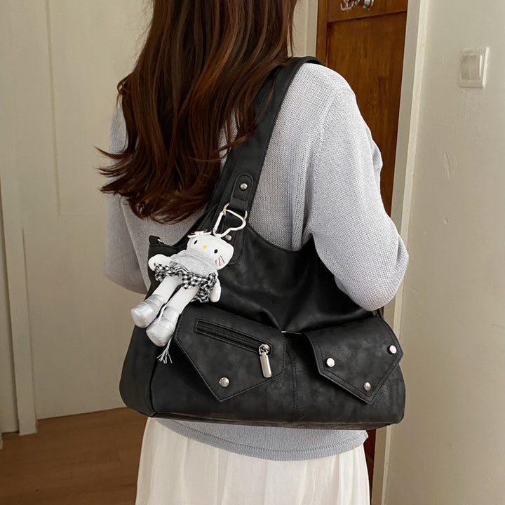 Damen modische Handtasche mit praktischem und verspieltem Anhänger Nord Taschen