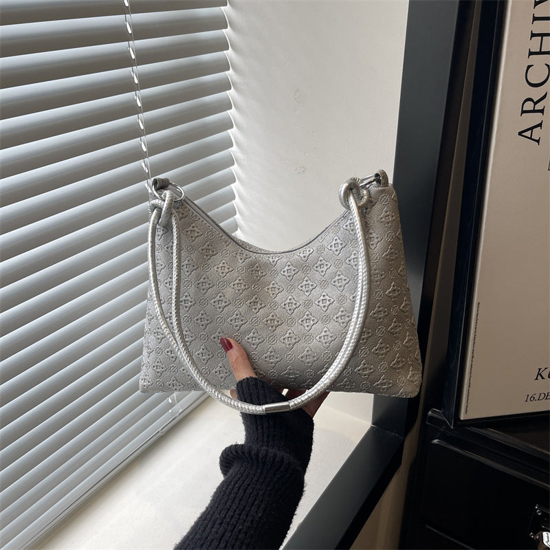 Damen elegante Umhängetasche mit geometrischem Muster Nord Taschen