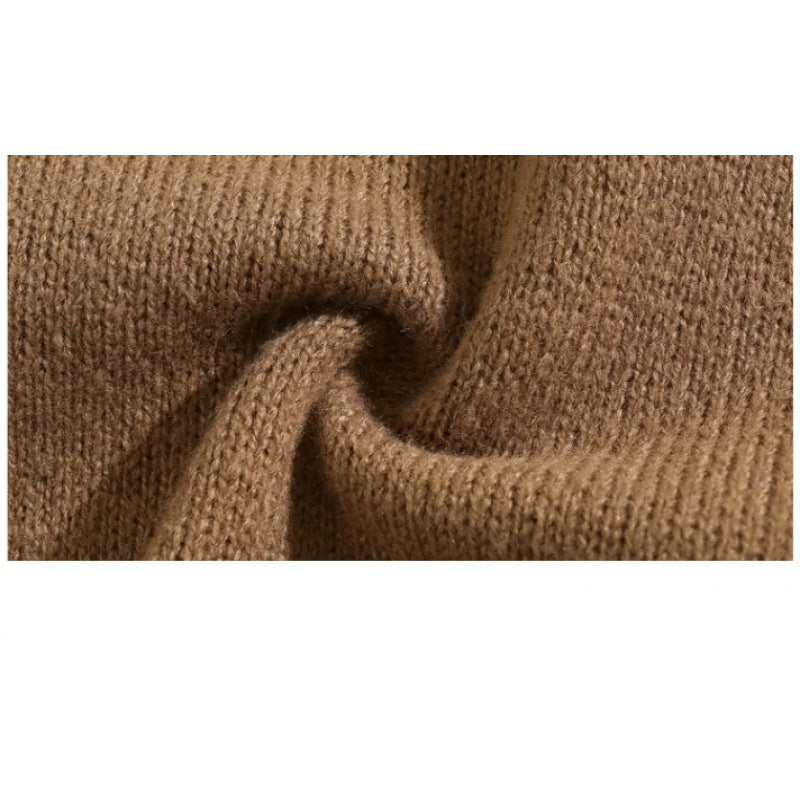 Herren Relaxed Hemdjacke-Cardigan aus Feinstrick mit Reverskragen und aufgesetzter Brusttasche Nord Taschen