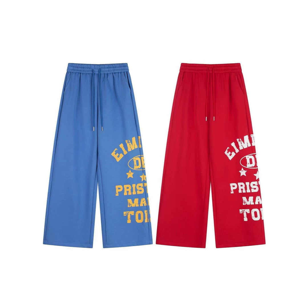 Damen Bequeme Breitbeinige Jogginghose Nord Taschen