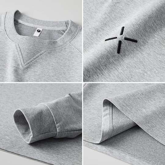 Herren Sportlicher Crewneck-Sweatshirt Nord Taschen