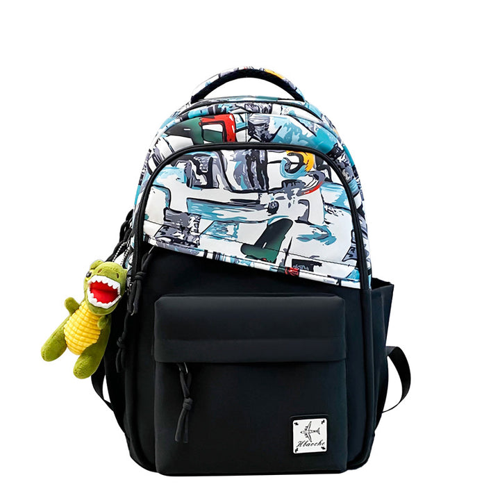 Damen kreativer Freizeitrucksack mit plakativen Mustern Nord Taschen