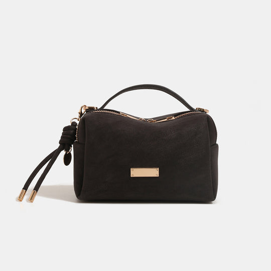 Damen Clutch-Tasche mit elegantem Kettenriemen und strukturiertem Kunstleder Nord Taschen