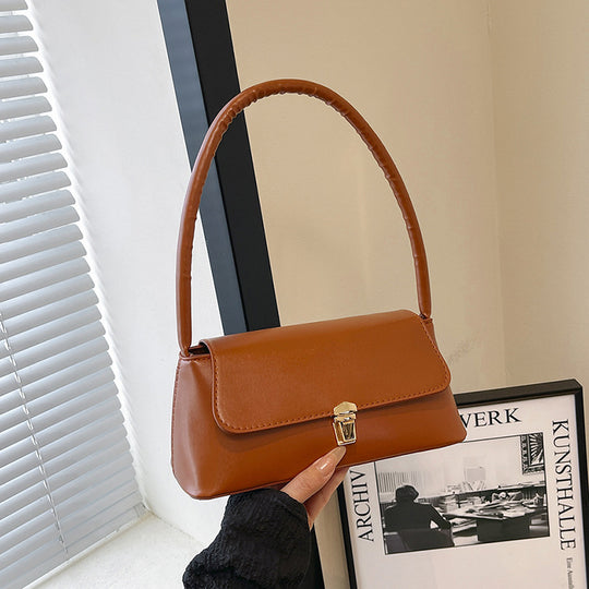 Damen elegante Handtasche mit geschwungenem Henkel Nord Taschen