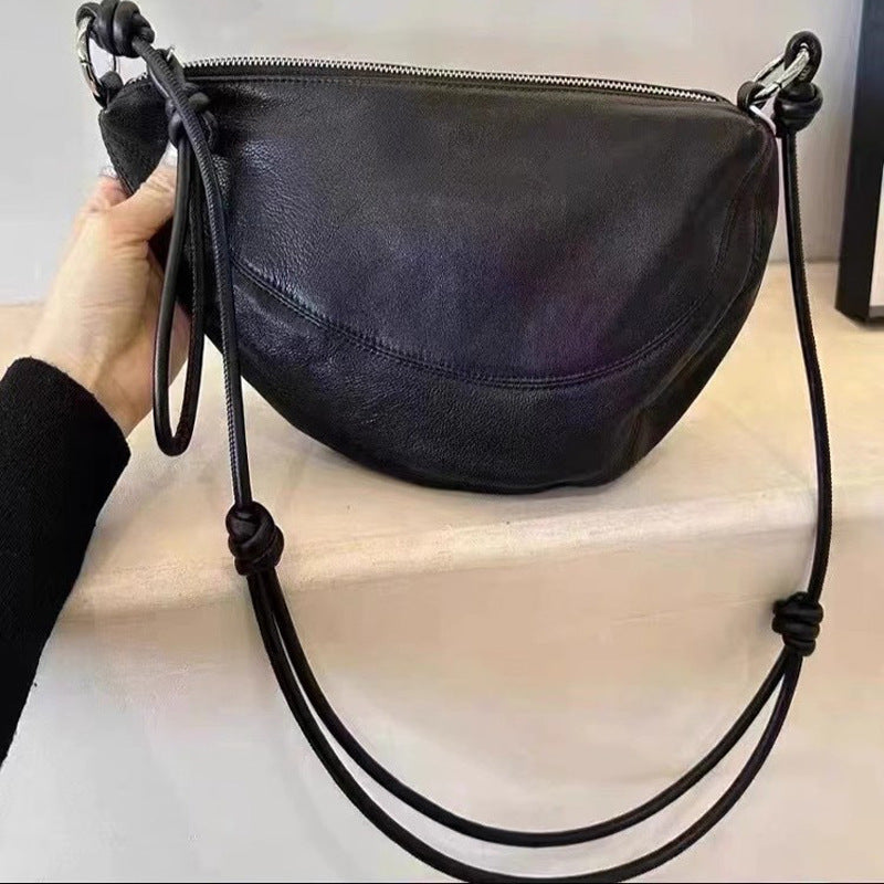 Damen Hobo-Tasche mit elegantem geschwungenem Design und verstellbarem Schulterriemen Nord Taschen