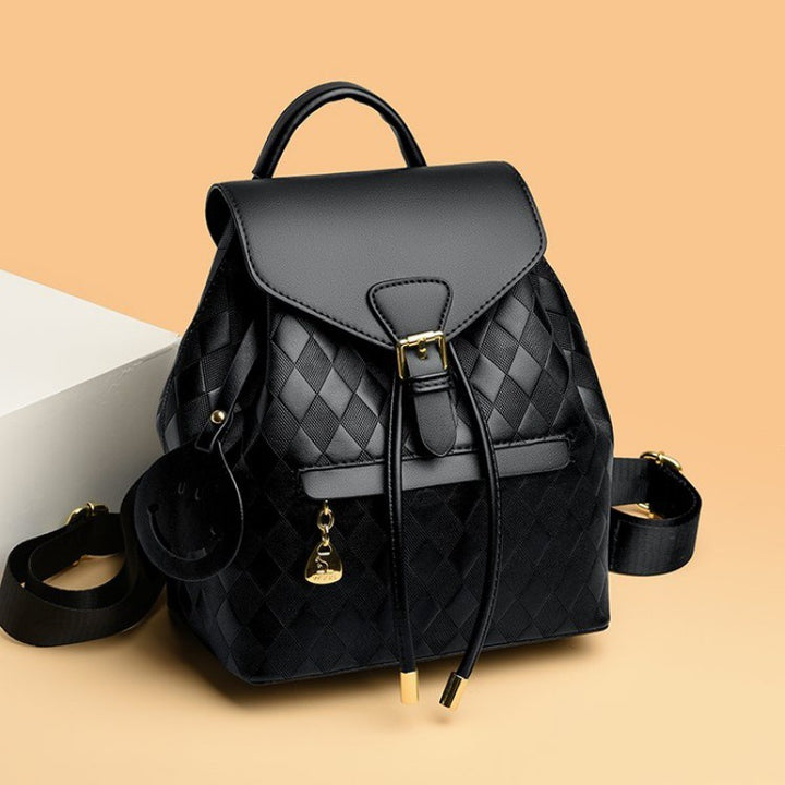 Damen Rucksack mit geflochtenem Design Nord Taschen
