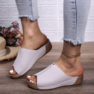 Damen luxuriöse und komfortable Clogs mit elegantem Fußbett