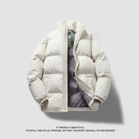 Herren Wasserdichte Steppjacke mit hohem Kragen Nord Taschen