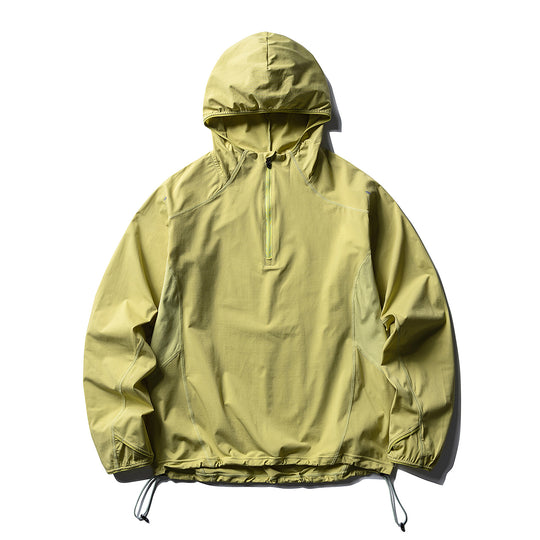 Unisex Atmungsaktiver Half-Zip-Kapuzenanorak mit Tunnelzugsaum und Flatlock‑Nähten Nord Taschen