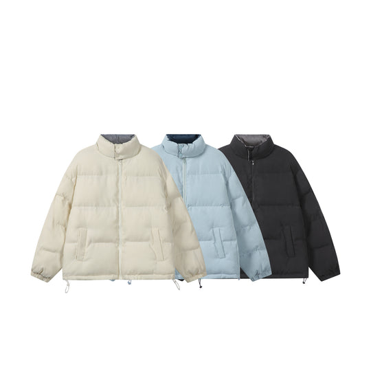 Damen Wattierte Boxy-Steppjacke mit hohem Stehkragen Nord Taschen