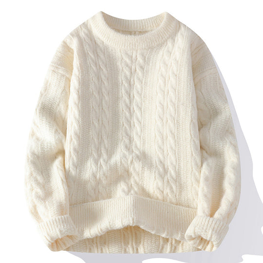 Damen Grobstrick Pullover mit Zopfmuster Nord Taschen 1787964764