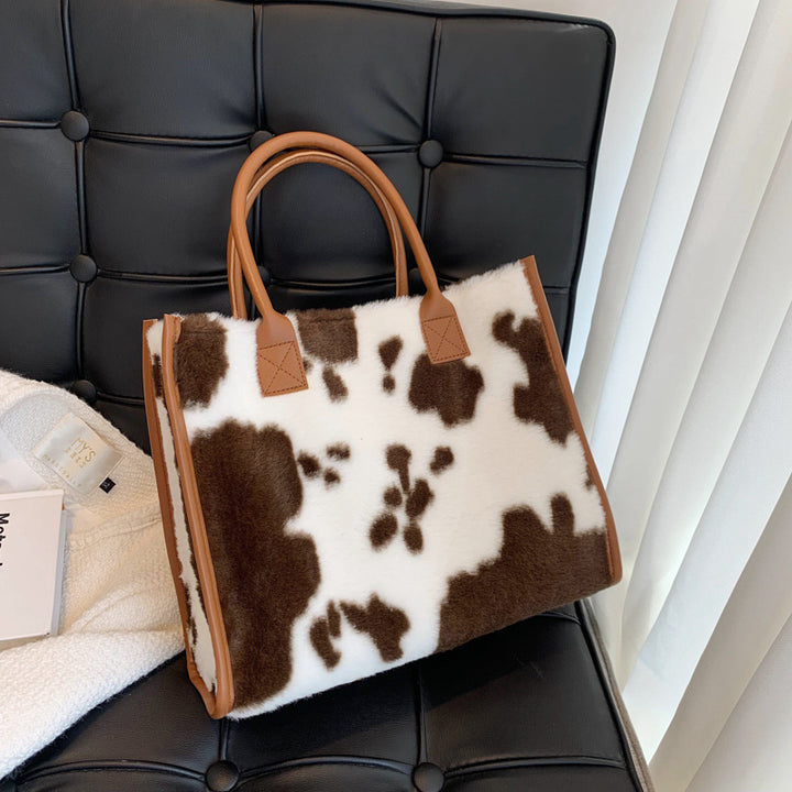 Damen elegante Beuteltasche im tierischen Leoparden-Design Nord Taschen