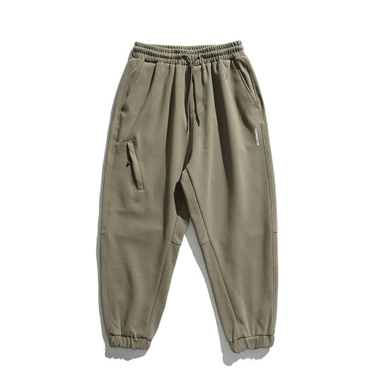 Unisex Weite Jogginghose im Oversize‑Cut mit elastischem Bund, Knie‑Paneel und gerippten Saumbündchen Nord Taschen