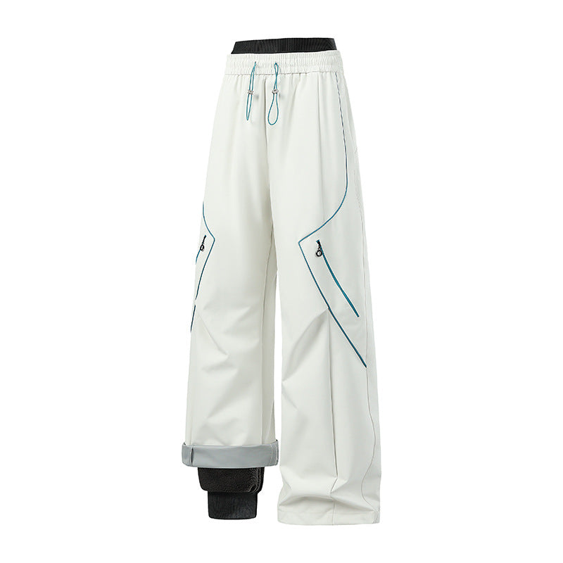 Damen Weite Tech-Cargo-Hose Nord Taschen