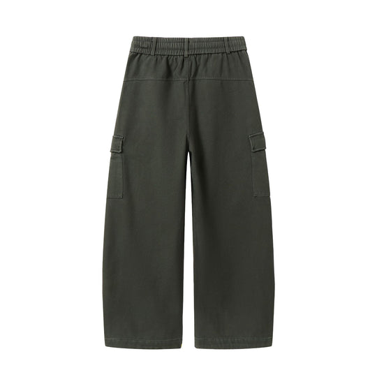 Herren Weite Cargo-Hose mit Kordelbund und Mehrfachpattentaschen Nord Taschen