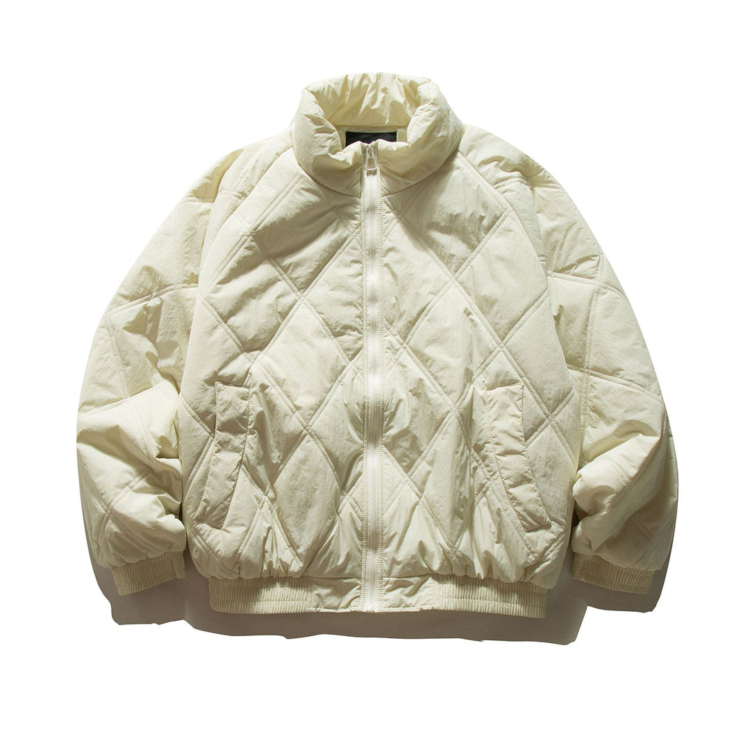 Unisex Boxy‑Steppblouson mit Diamantsteppung und hohem Funnelkragen Nord Taschen
