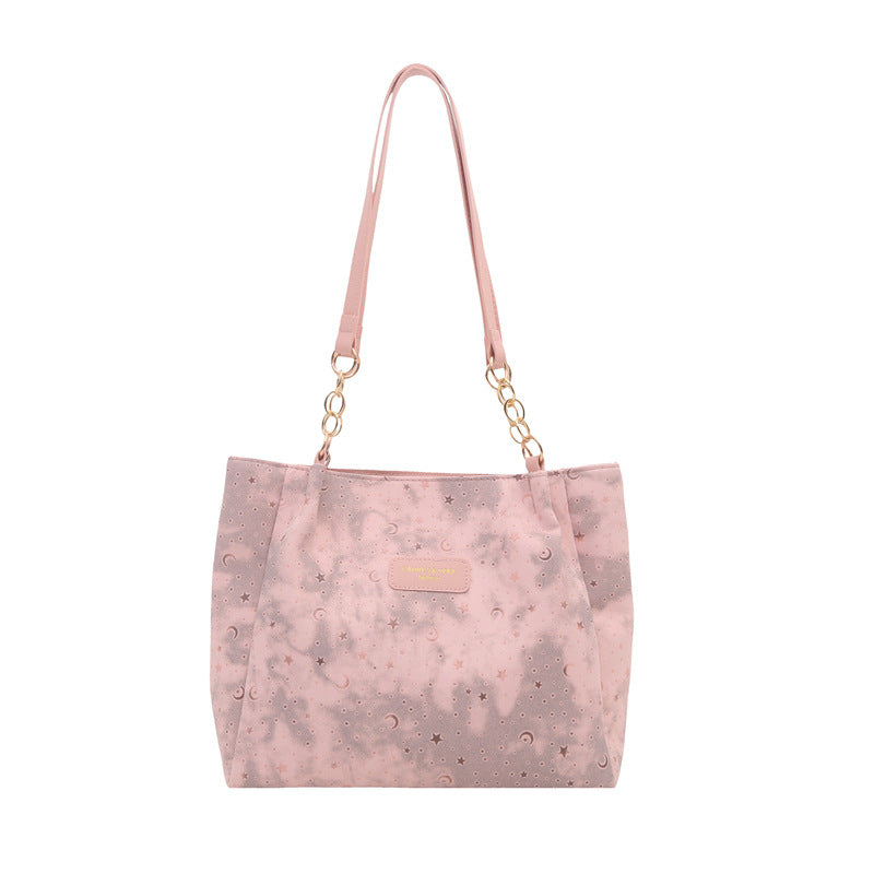Damen modische Tote Bag mit verspieltem Anhänger Nord Taschen